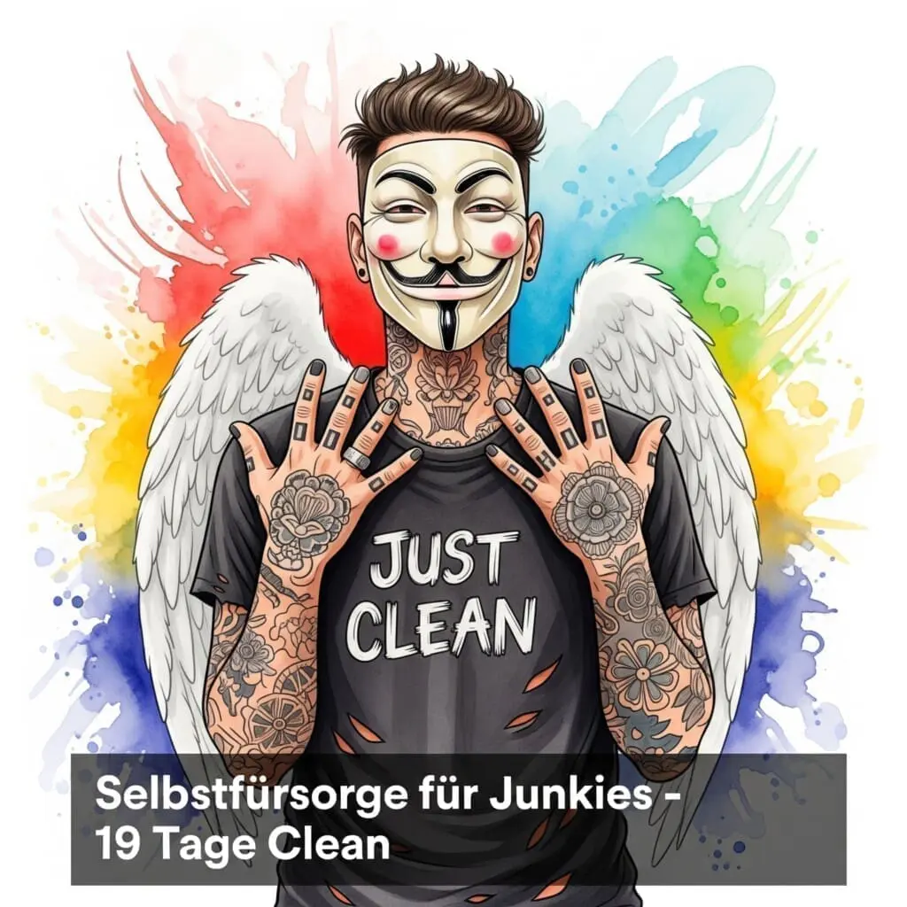 Selbstfürsorge für Junkies – 19 Tage clean