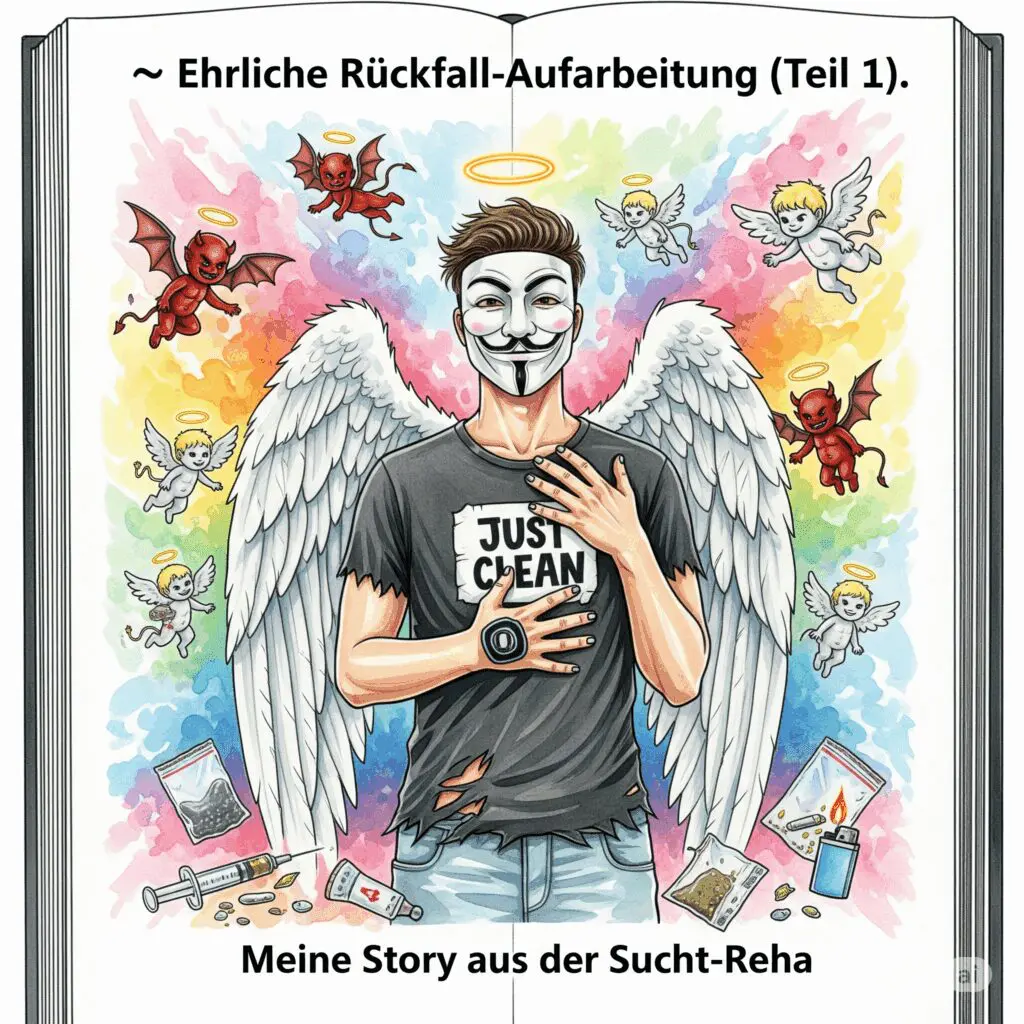 📖 Ehrliche Rückfall-Aufarbeitung (Teil 1): Meine Story aus der Sucht-Reha