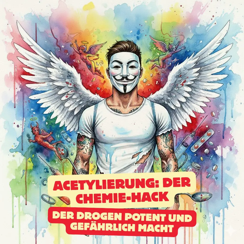 Acetylierung: Der Chemie-Hack, der Drogen potent und gefährlich macht