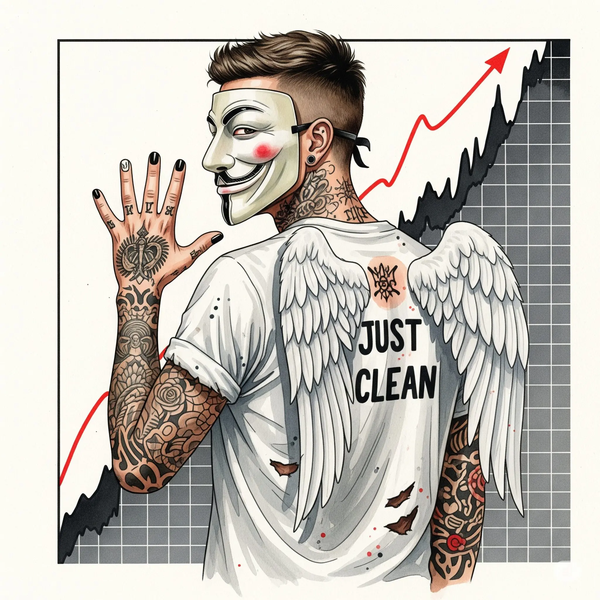 Eine Grafik einer steil ansteigenden und sofort wieder tief abfallenden Kurve, die sich immer wieder wiederholt. Symbolisiert den schnellen High-Crash-Zyklus und den Zwang zum Nachlegen. "Crack Wirkung Kurve", "schnelle Sucht", "High und Crash"