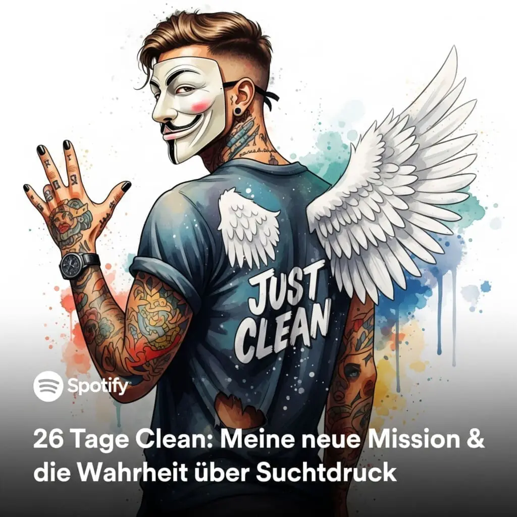 26 Tage clean: Meine neue Mission & die Wahrheit über Suchtdruck - Tagebuch und Podcast Titelbild