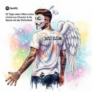 22 Tage clean: Mein erstes nüchternes Silvester & die Sache mit der Ehrlichkeit - Tagebuch und Podcast Titelbild