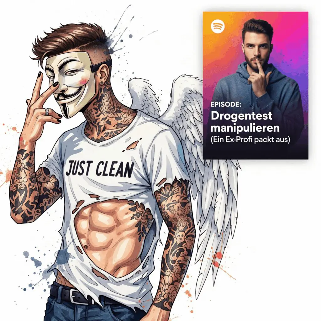 Drogentest manipulieren: Ein Ex-Profi packt aus (und warnt dich)Podcast und Artikel Titelbild