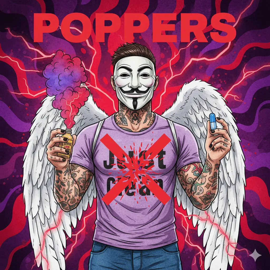 Poppers: Der 2-Minuten-Rausch – Alles über Wirkung, Risiken & Safer Use