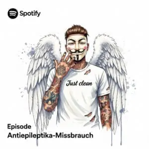Antiepileptika-Missbrauch: Die unterschätzte Sucht aus dem Medizinschrank. Podcast und Artikel Titelbild