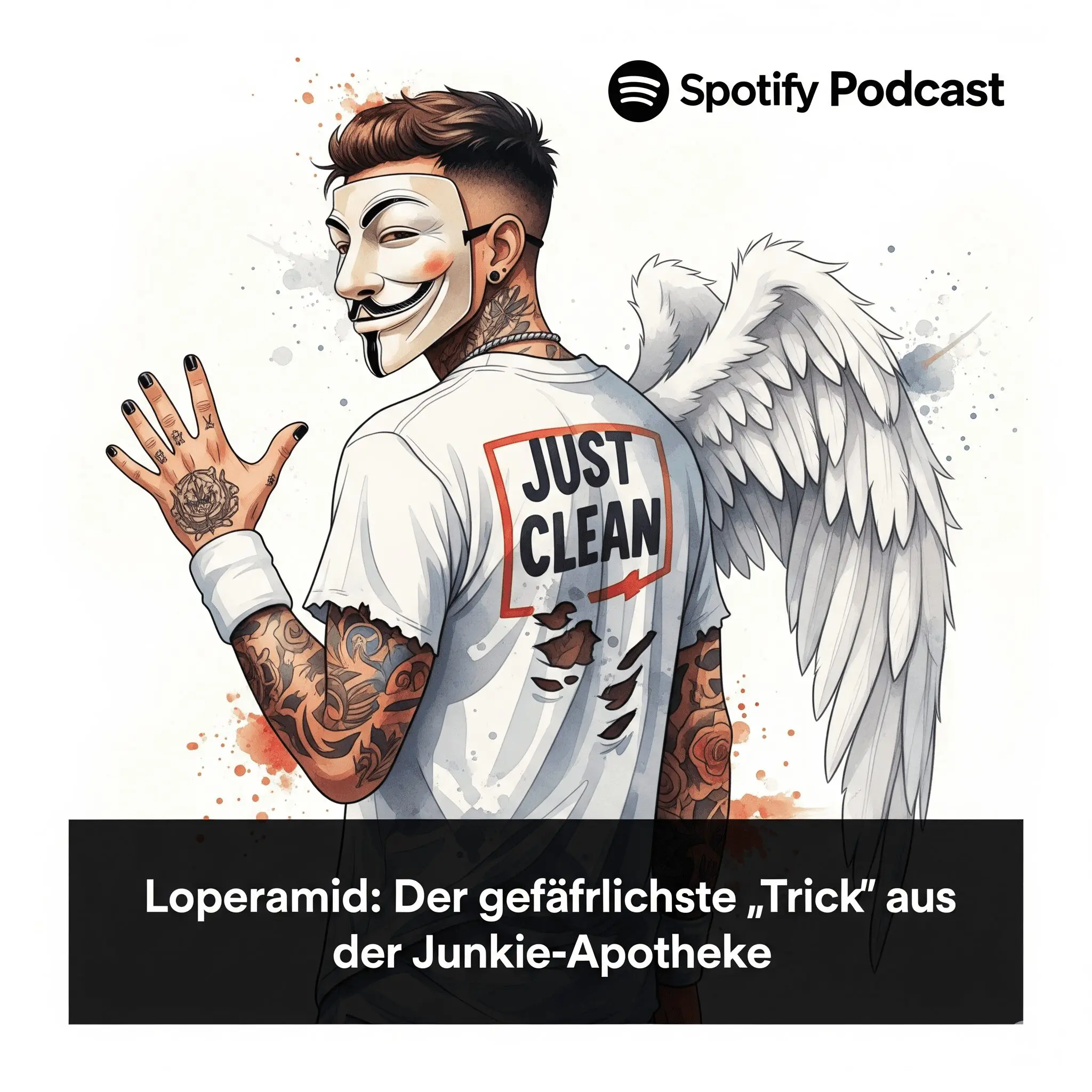 Loperamid: Der gefährlichste "Trick" aus der Junkie-Apotheke. Podcast und Artikel Titelbild
