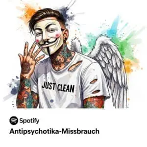Antipsychotika-Missbrauch: Die Pille, die keine Euphorie bringt – und trotzdem süchtig macht. Podcast und Artikel Titelbild