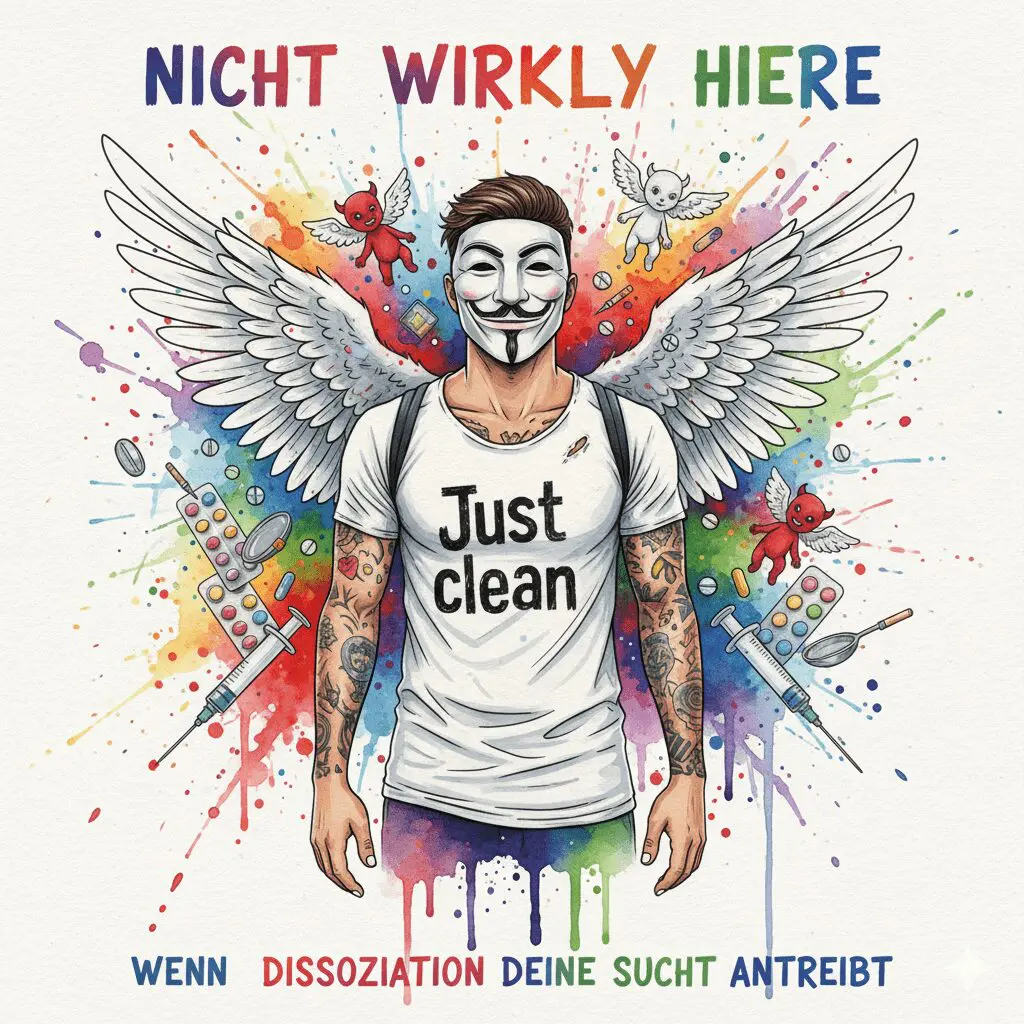 Nicht wirklich hier: Wenn Dissoziation deine Sucht antreibt