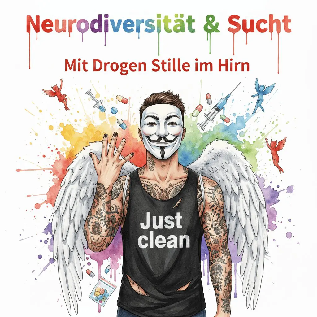 Neurodiversität & Sucht: Wenn Drogen die einzige Stille im Kopf sind