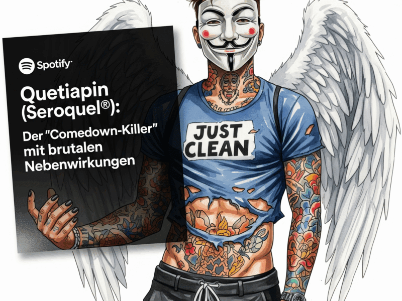 Quetiapin (Seroquel®): Der „Comedown-Killer“ mit brutalen Nebenwirkungen