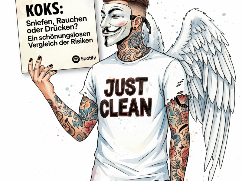 Koks: Sniefen, Rauchen oder Drücken? Ein schonungsloser Vergleich der Risiken