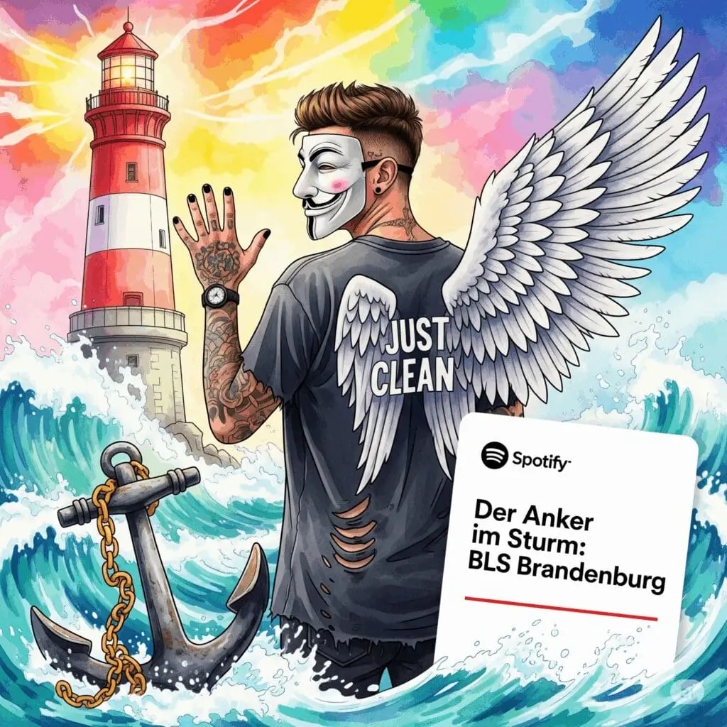 Der Lotse im Sturm: Wie ehrenamtliche Peers dich sicher in den Hafen der Hilfe führen. Podcast und Artikel Titelbild