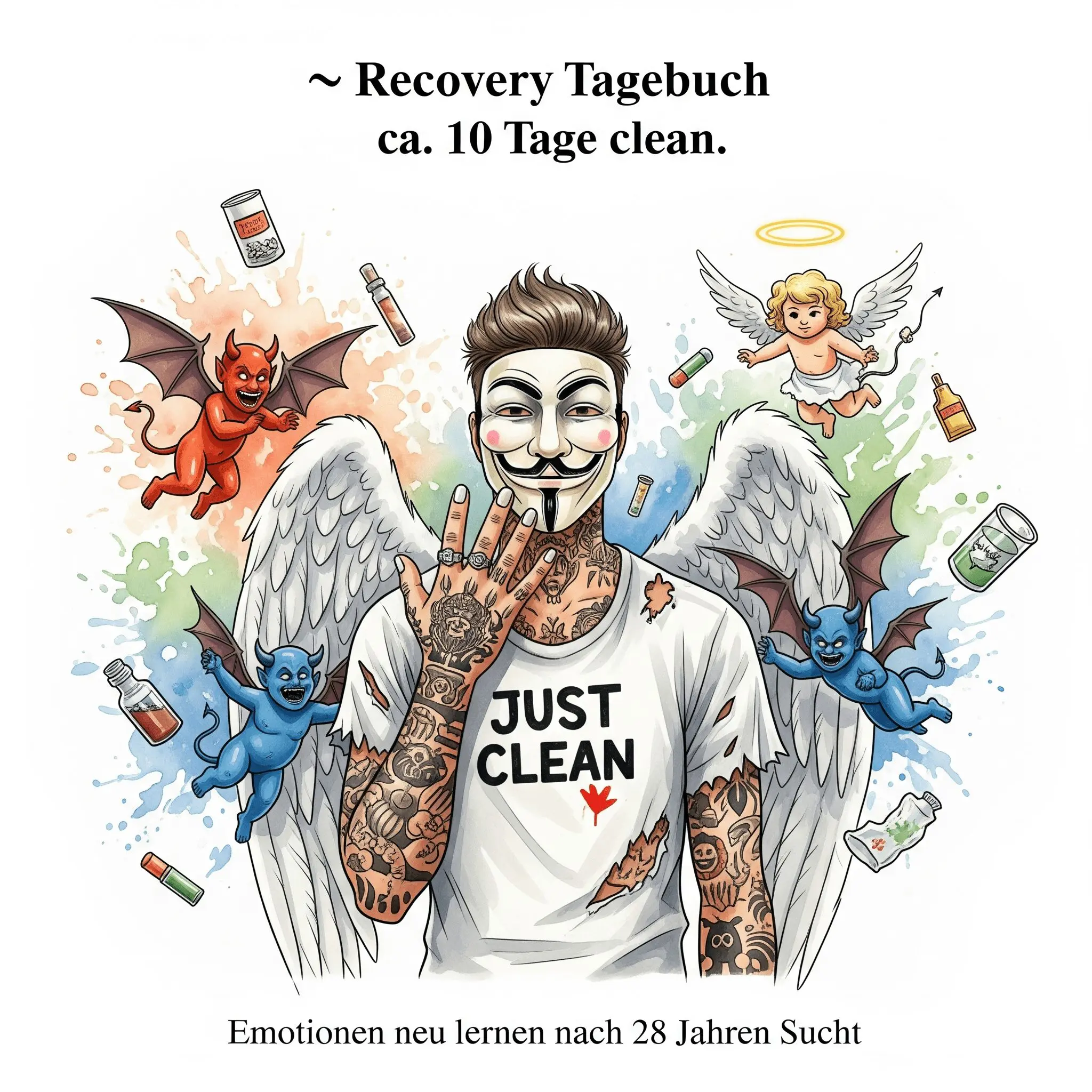 📖 Recovery Tagebuch: Emotionen neu lernen nach 28 Jahren Sucht