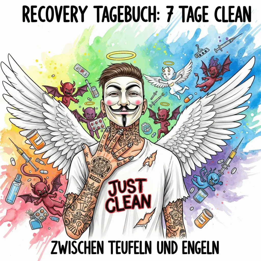 Recovery Tagebuch: 7 Tage Clean - Zwischen Teufeln und Engeln