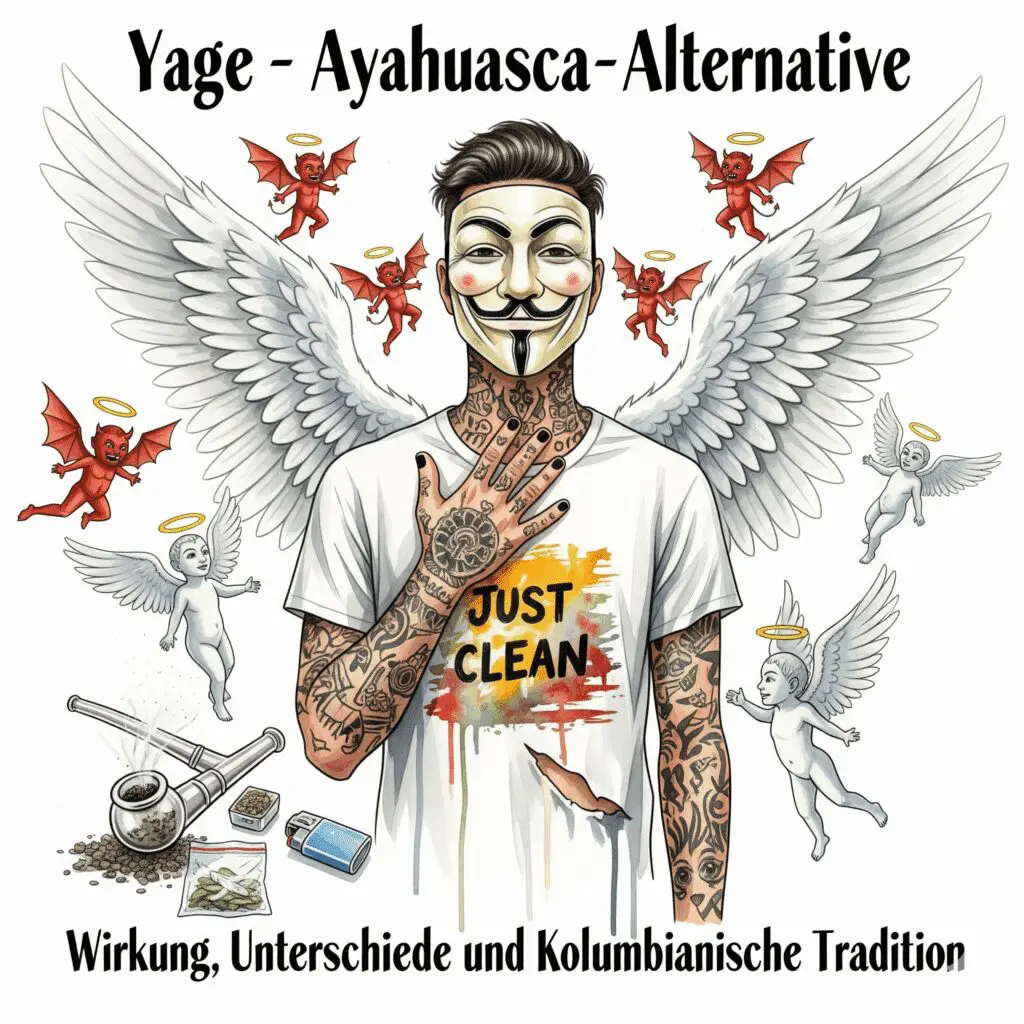 Yage – Ayahuasca-Alternative: Wirkung, Unterschiede und Kolumbianische Tradition