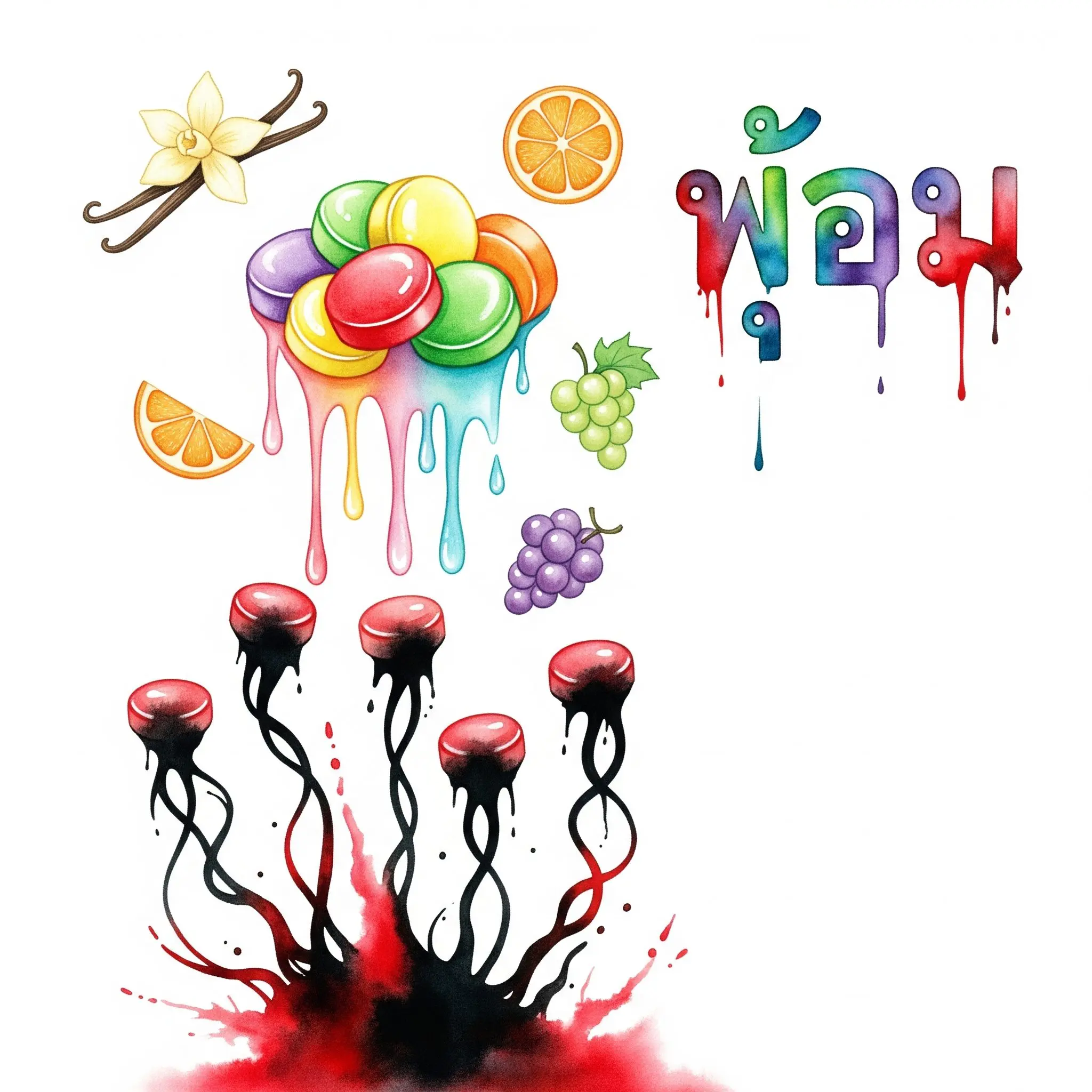 Yaba Tabletten Thailand Crystal Meth harmlos aussehend gefährlich bunte Pillen Methamphetamin