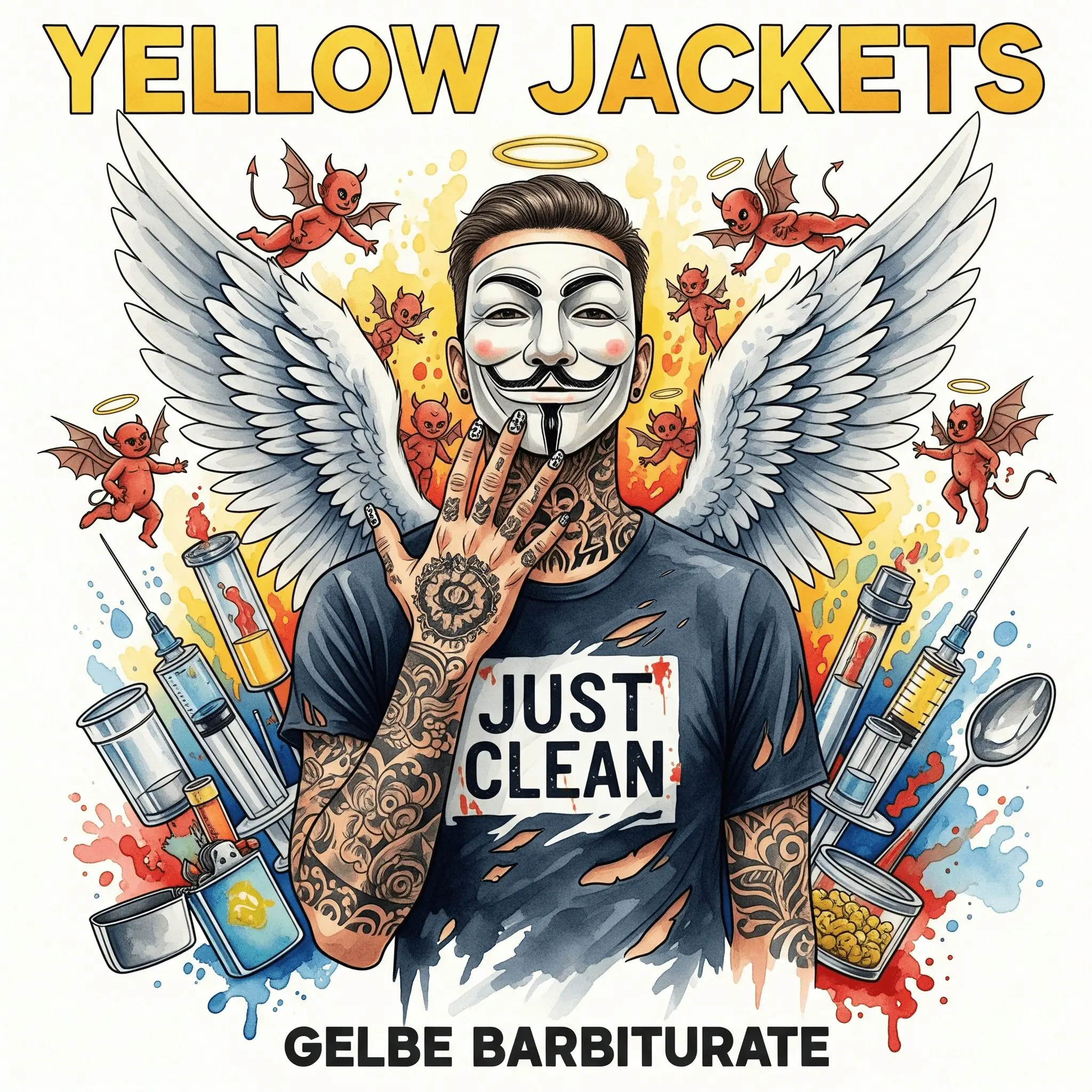Yellow Jackets – Gelbe Barbiturate: Wirkung, Risiken und Suchtpotenzial
