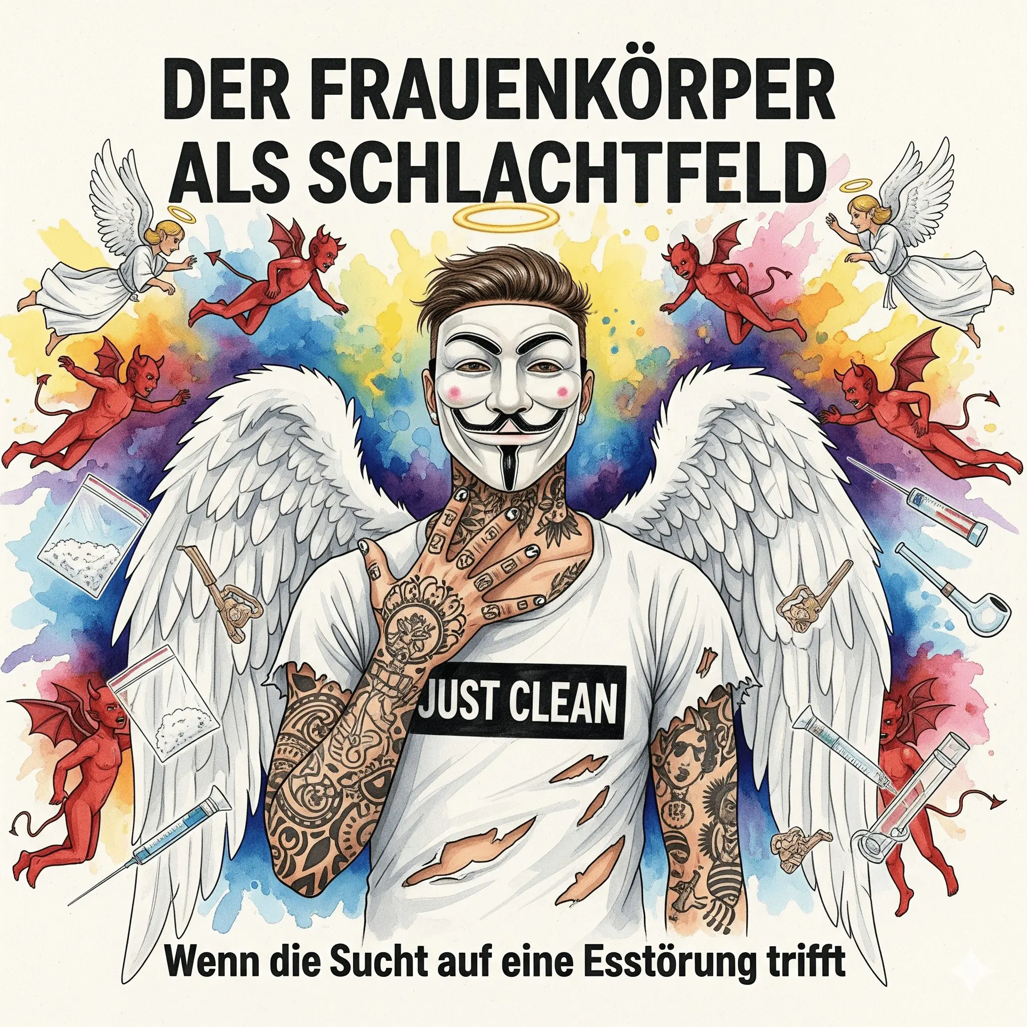 Der Frauenkörper als Schlachtfeld: Wenn die Sucht auf eine Essstörung trifft