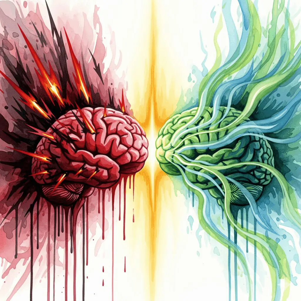 Transformation destruktiver Gedanken in produktive Energie - Gabriel's Emotionsmanagement