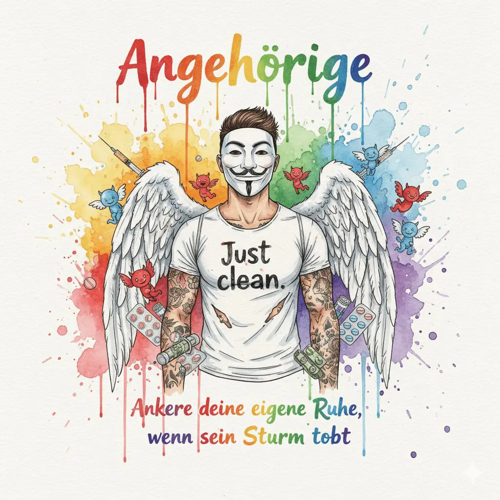 Der Fels in der Brandung: Ankere deine eigene Ruhe, während sein Sturm tobt