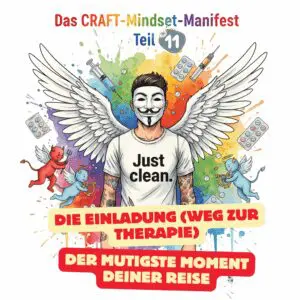 Das CRAFT-Mindset-Manifest (Teil 11): Die Einladung – Der mutigste Moment deiner Reise (Der Weg in die Therapie)