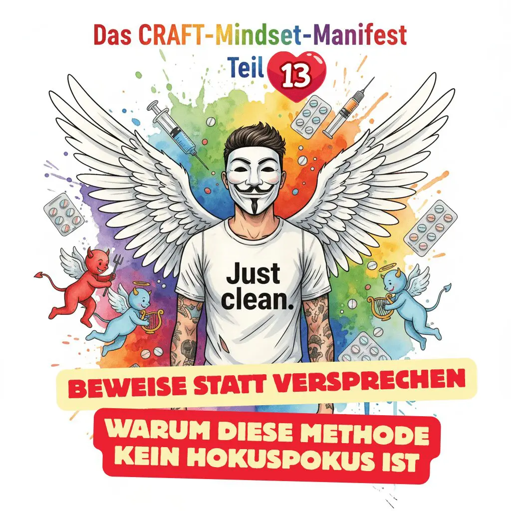 Das CRAFT-Mindset-Manifest (Teil 13): Beweise statt Versprechen – Warum diese Methode kein Hokuspokus ist (Die Wissenschaft)