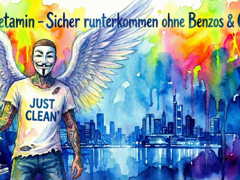Amphetamin Comedown: Sicher Runterkommen ohne Benzos & Chemie – Der natürliche Guide