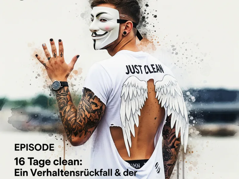 16 Tage clean: Ein Verhaltensrückfall & der Kampf gegen den Suchtdruck