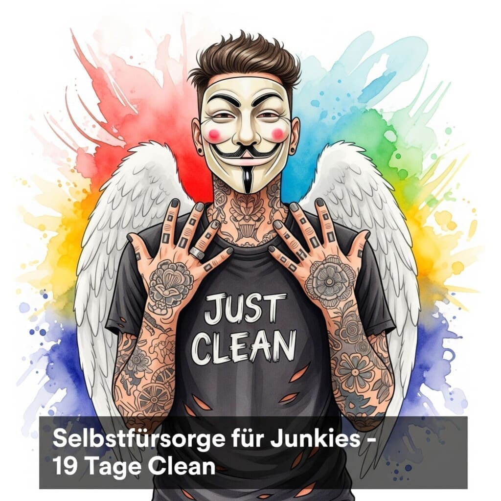 Selbstfürsorge für Junkies – 19 Tage clean