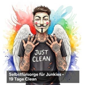 Selbstfürsorge für Junkies – 19 Tage clean