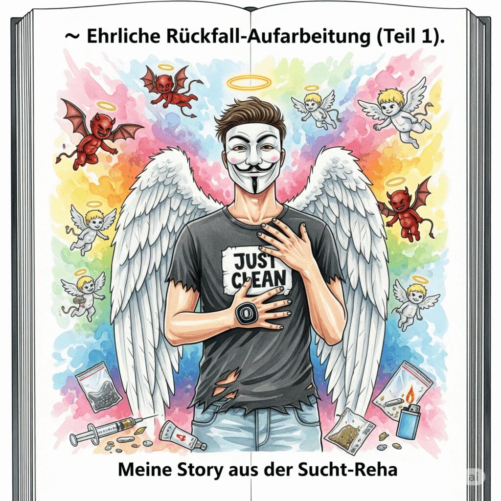 📖 Ehrliche Rückfall-Aufarbeitung (Teil 1): Meine Story aus der Sucht-Reha
