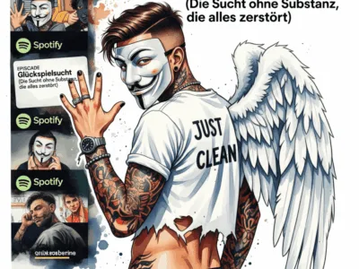 Glücksspielsucht: Die Sucht ohne Substanz, die alles zerstört. Podcast und Artikel Titelbild