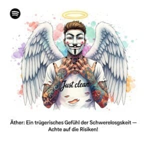 Äther: Ein trügerisches Gefühl der Schwerelosigkeit – Achte auf die Risiken! Podcast Titelbild
