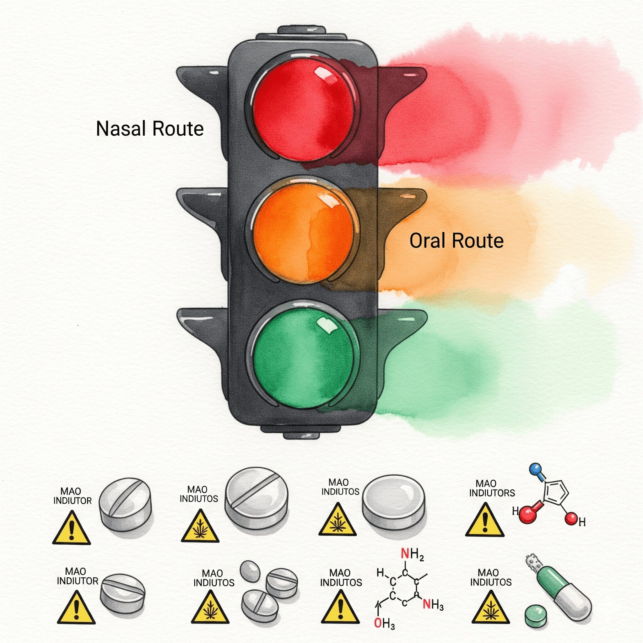 2C-T Einnahme Routen nasal oral Potenzierung Risiken MAO Hemmer Wechselwirkungen Warnung
