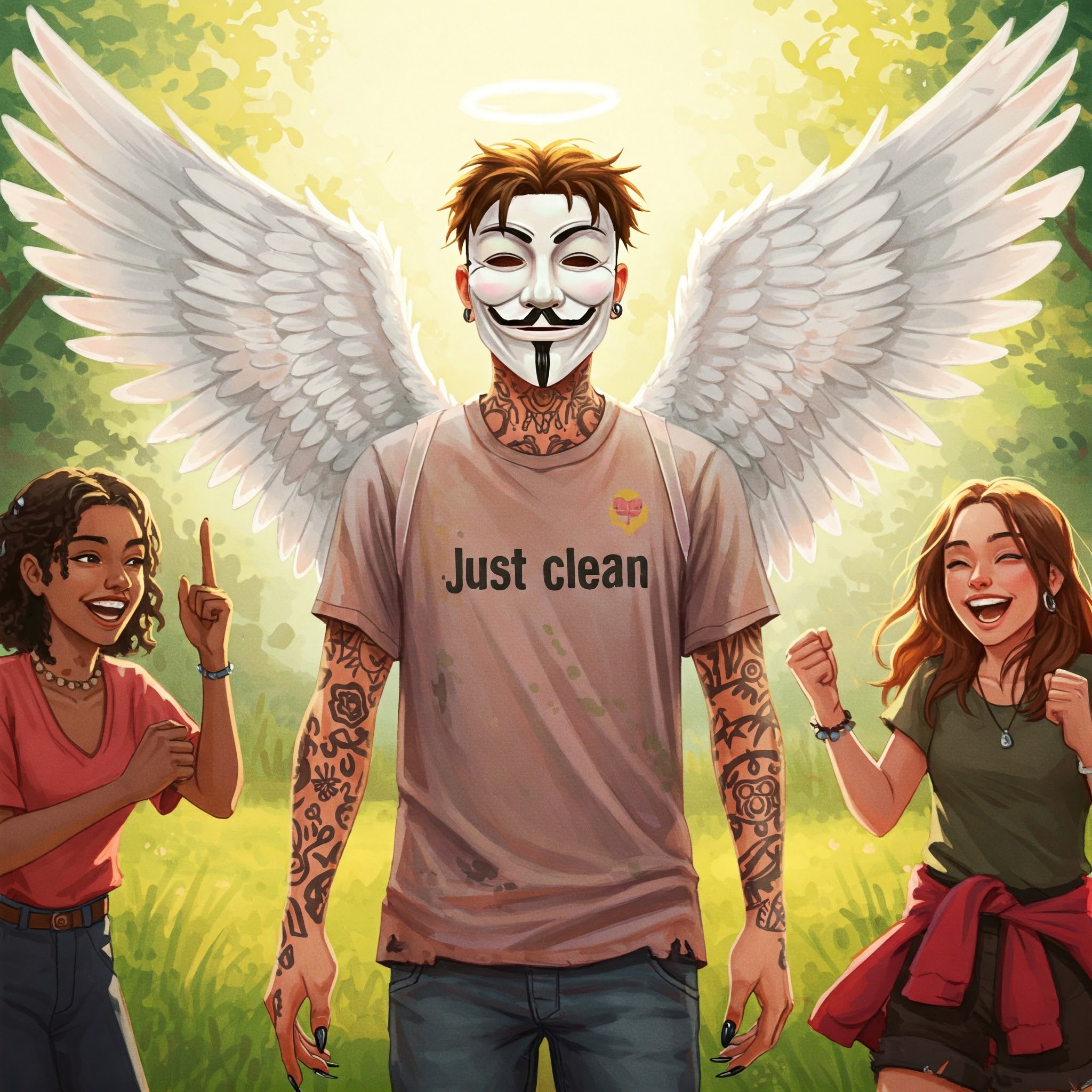 Ein positives, hoffnungsvolles Bild: Eine junge Person oder eine Gruppe von Freund*innen lacht herzlich in der Sonne ☀️, genießt die Natur 🌳 oder feiert einen kleinen Erfolg 🎉. Fokus auf Freude und Freiheit.
Keywords/Alt-Text: Junge Menschen lachen befreit – Positive Emotionen nach Sucht wieder echt erleben.