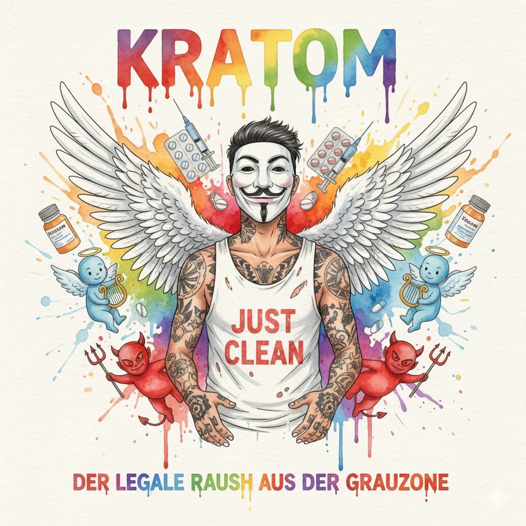 Kratom: Der „legale“ Rausch aus der Grauzone & sein Opiat-Entzug