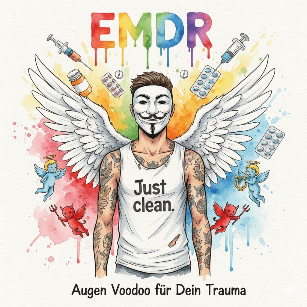 EMDR: Der Augen-Voodoo, der dein Trauma (und deinen Rückfall) auslösen kann