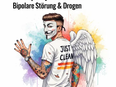 Bipolare Störung & Drogen: Wenn die Seele Achterbahn fährt. Podcast und Artikel Titelbild