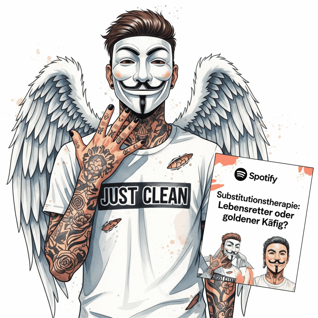 Substitutionstherapie: Lebensretter oder goldener Käfig? Podcast und Artikel Titelbild