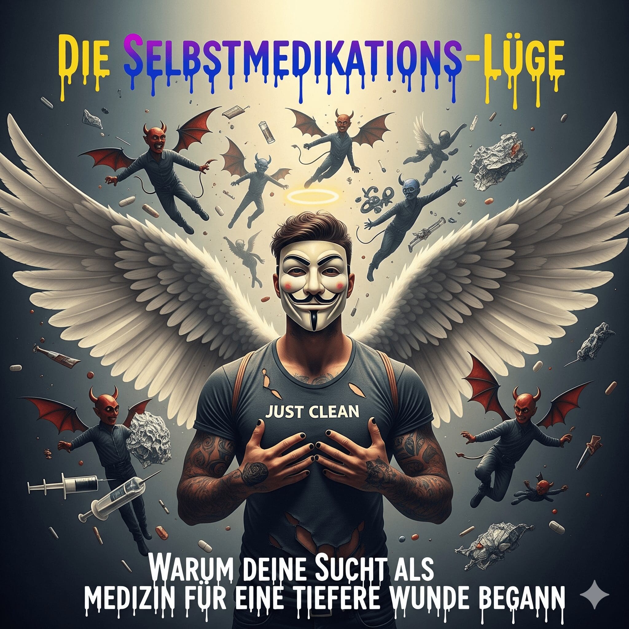 Die Selbstmedikations-Lüge: Warum deine Sucht als Medizin für eine tiefere Wunde begann