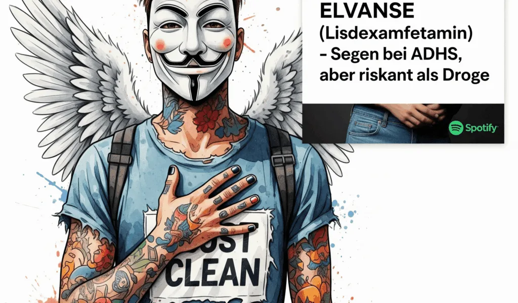 Elvanse (Lisdexamfetamin): Segen bei ADHS, aber riskant als Droge
