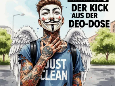 Der Kick aus der Deo-Dose: Warum diese Challenge tödlich ist. Podcast und Artikel Titelbild