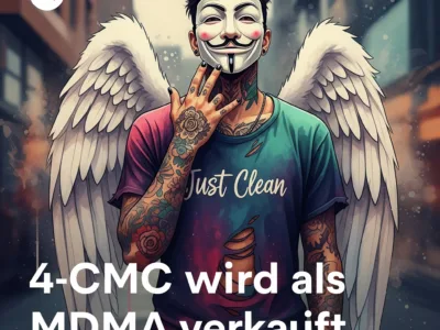 4-CMC wird als MDMA verkauft! Was du über die gefährliche Fälschung wissen musst. Podcast und Artikel Titelbild