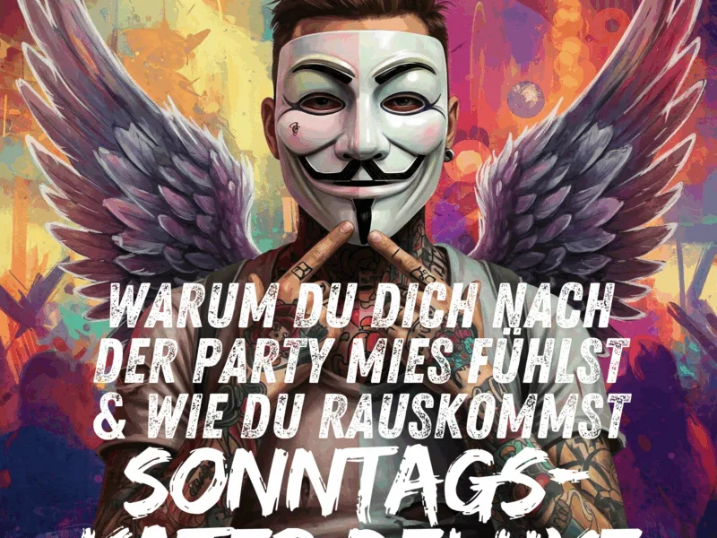 Sonntags-Blues nach der Party (Kater): Warum Du Dich mies fühlst und wie Du dem Teufelskreis entkommst