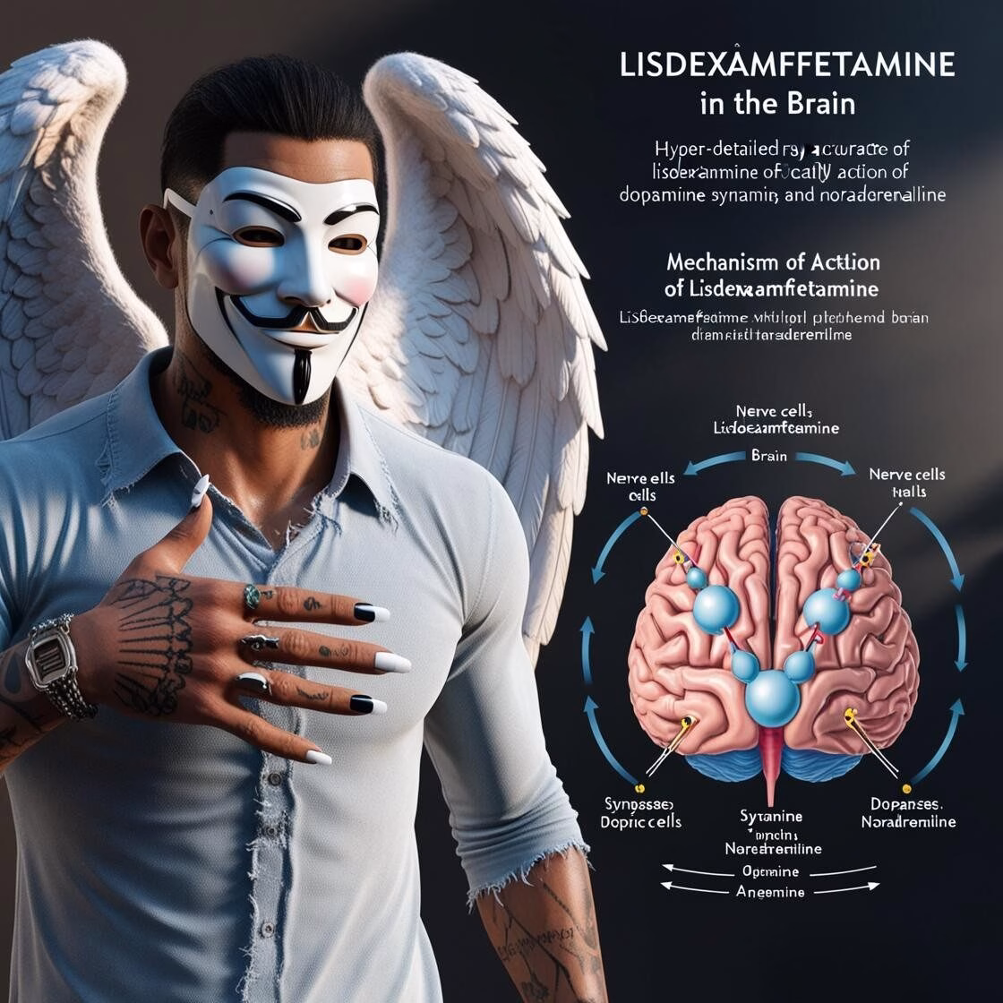 Lisdexamfetamin Wirkung Gehirn Neurotransmitter ADHS