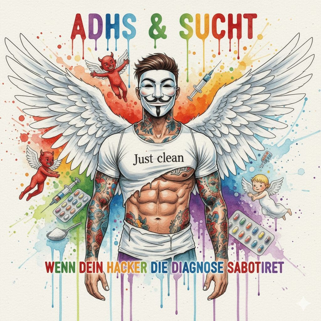 ADHS & Sucht: Was tust du, wenn dein innerer Hacker die Diagnose sabotiert?
