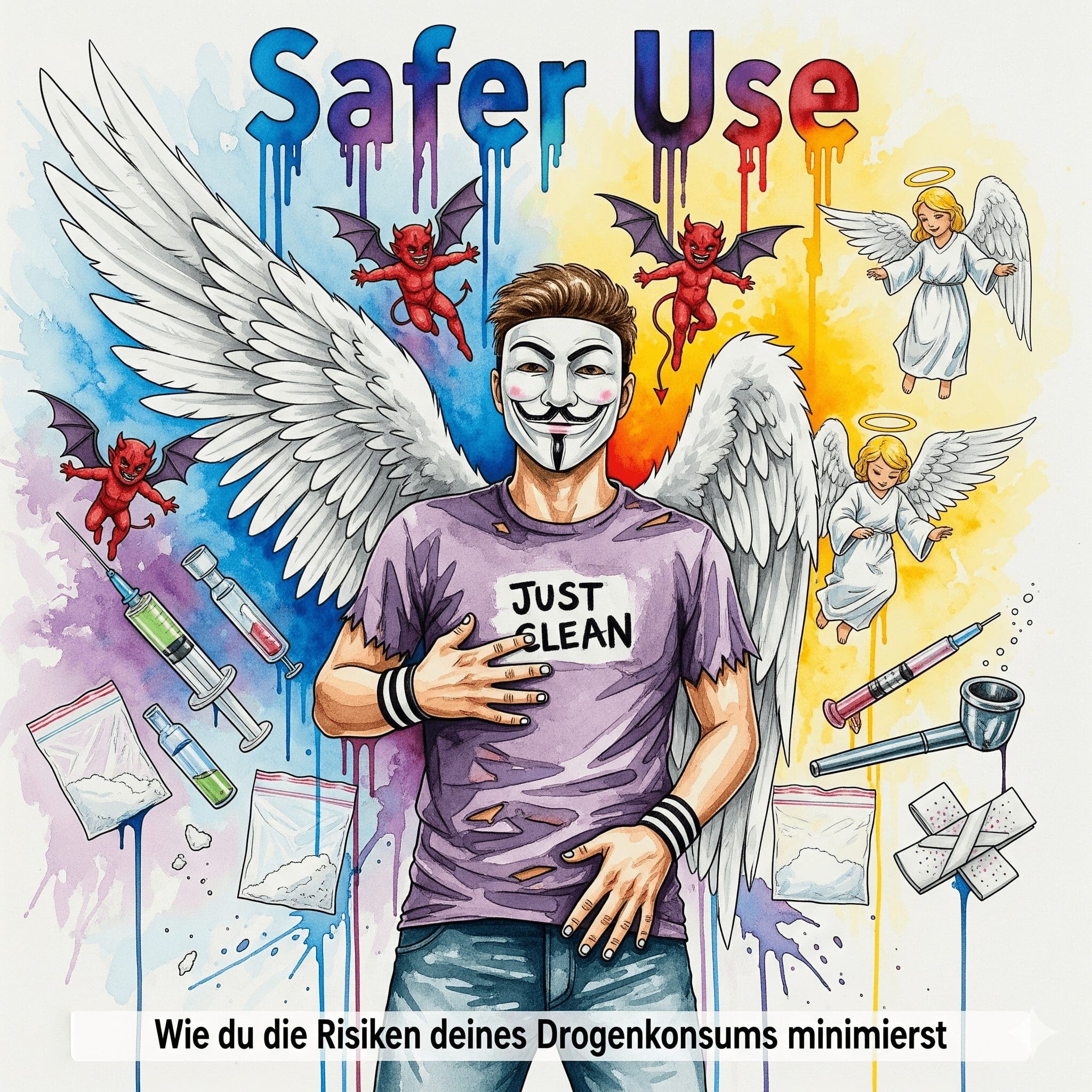 Safer Use: Wie du die Risiken deines Drogenkonsums minimierst