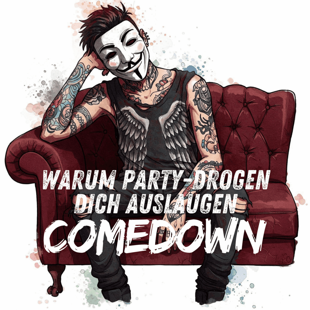 Völlig platt nach dem Wochenende? Warum Party-Drogen Dich auslaugen
