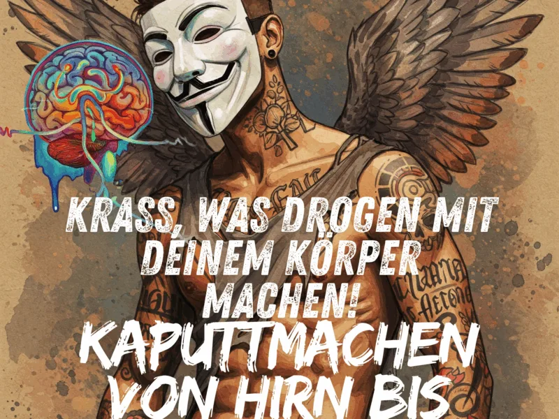 Krass, was Drogen mit Deinem Körper machen: Die ungeschminkte Wahrheit
