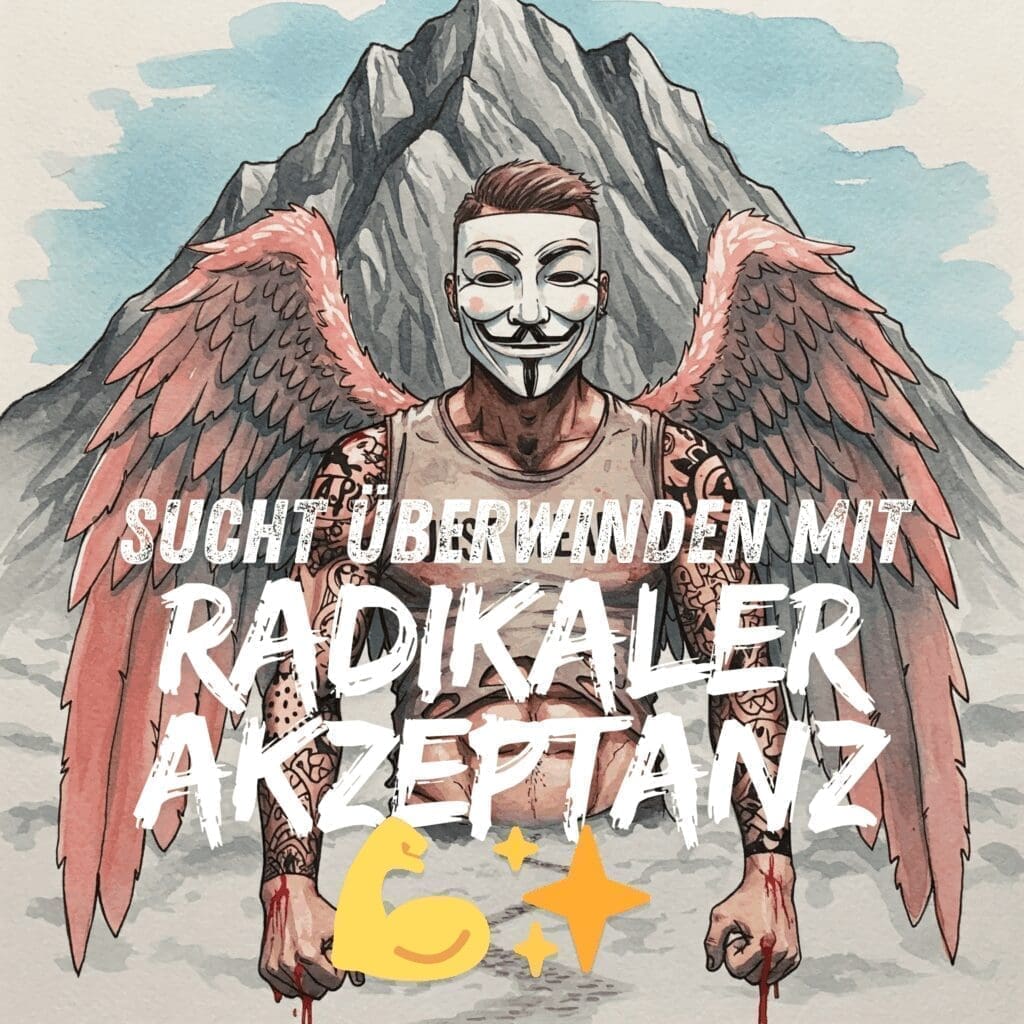 Jugendliche Person, die mit Sucht und Problemen kämpft, findet durch Radikale Akzeptanz einen Weg zur Genesung. sucht radikale akzeptanz, genesung weg, jugendlicher krise